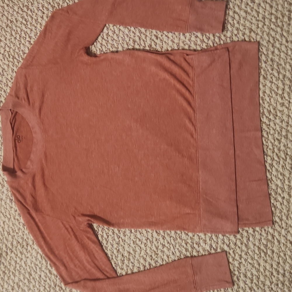 Alo Yoga Pink Sweater, Size XS